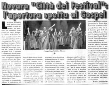Corriere di Novara 05-09-05