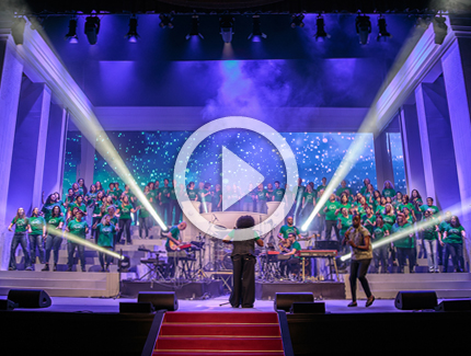 Video NGF Workshop Choir 2025 ft Michael Stuckey, He Turned It